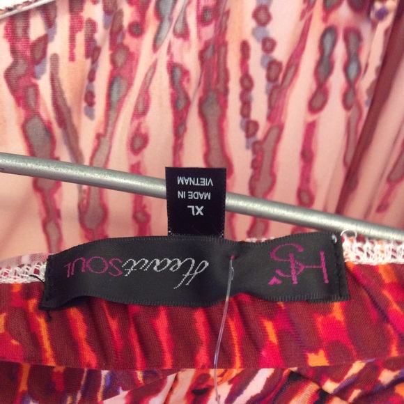 🌺Colorful Halter tie neck wood bead detail🌺XL🌺 - Picture 8 of 8